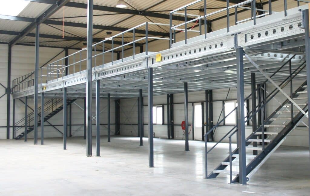 Steel Structure Mezzanine Floor in UAE