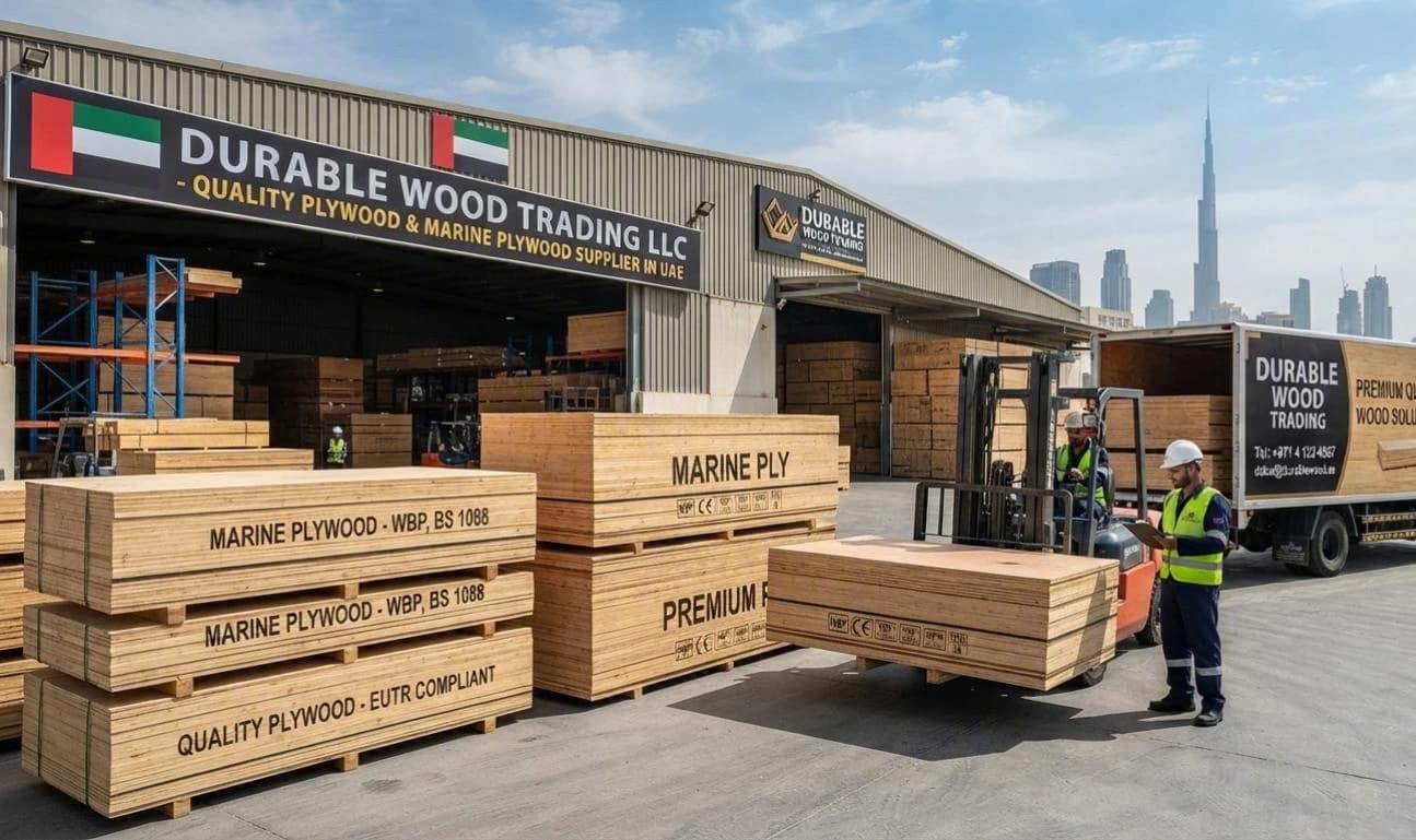Quality Plywood and Marine Plywood Supplier in Dubai:  Durable Wood Solutions for Every Project